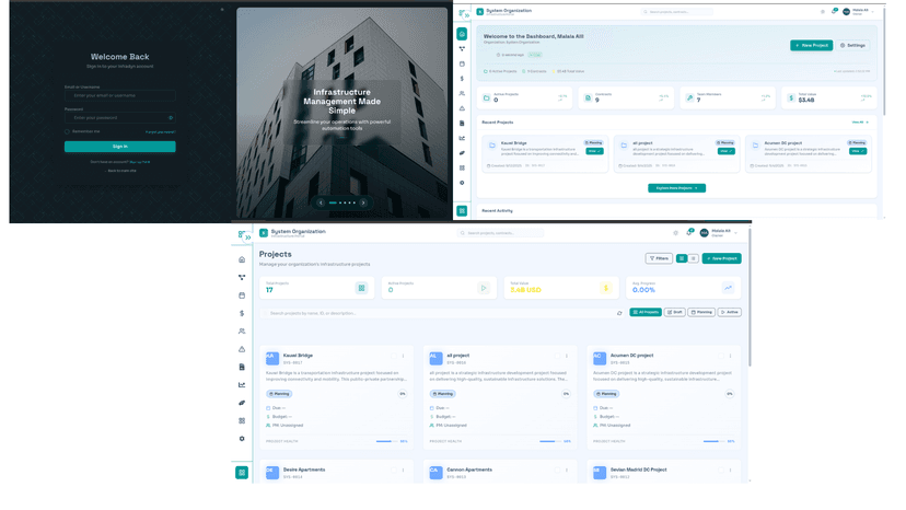 Project Creation & Management